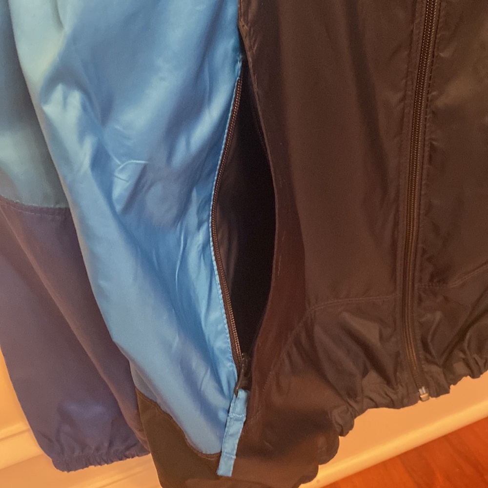 Columbia NWOT Men’s Blue & Black Lightweight Windbreaker Jacket - Sz XL - Picture 9 of 14